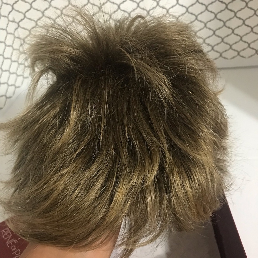 NWT Lizzy Wig by Rene of Paris In Harvest Gold